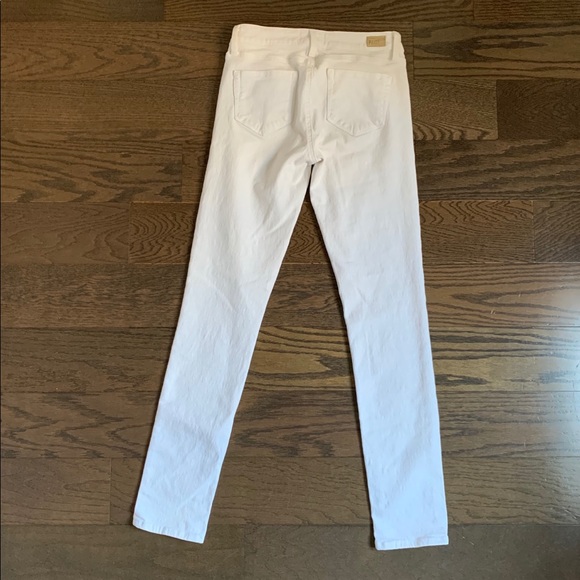 PAIGE Skyline Skinny White Jeans - Picture 4 of 5